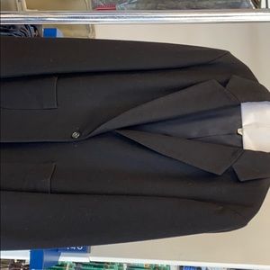 Black wool blazer ladies